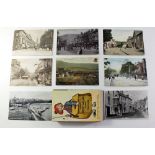 Wales Postcards - Topo including Chepstow High Street, Newport, Mountain Ash, Llanwrtyd Wells,