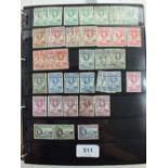 Large red album of Gold Coast/Ghana stamps, mint and defin/commem and postage due from KGVI on. Incl
