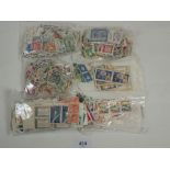 Stamps from Germany, Czechoslovakia, Holland, Italy, USA ,Vatican in 6 packets