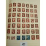 Simplex stamp album of mint and used GB QV -KGVI defin/commem including higher values up to £1