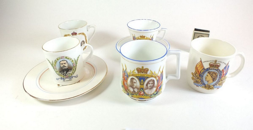 A rare Shelley Lord Kitchener mug and various other Royal Commemorative china plus a Lord - Image 2 of 2