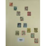 A collection of GB QV-QEII mint and used defin/commem stamps in album, on stock cards , in packets