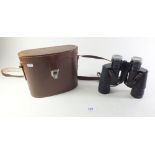 A pair of Hartmann Wetzlar 117 9 x 40 Porlerim binoculars