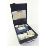 A Boots motorists first aid case with contents