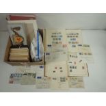 Glory box of British Empire/Commonwealth and Row stamps, mint and used in albums, on sheets in