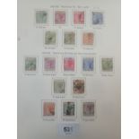 SG purposed Cyprus stamp album of mainly used defin and commem, incl QV overprints, first issues on.