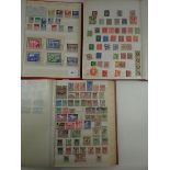 A collection of GB, German and ROW stamps in 3 stockbooks including some Commonwealth, mint and used