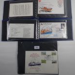 RNLI FDC/Special-to-event covers in 11 albums, 1963-82 issues in GB (with Channel Islands, 10m and