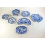 Eight various Spode Italian small dishes etc