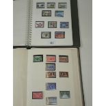 Box of GB stamp albums (5) plus folder of loose pages etc with 2 SG 'Collect British stamps'