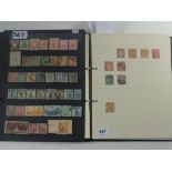 Stamps of China in black album from Imperial period dragons to early PRC, mint and used, numerous