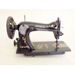 A Singer sewing machine