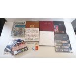 Box of GB special stamp books (5:-mint stamps of 87, 97, 98, 01 &02), various presentation packs,