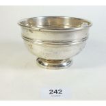 A silver trophy bowl, 12cm diameter, 99g