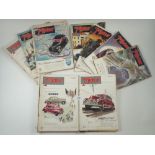 Fourteen copies of 'The Motor' magazine 1947-1949