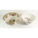 A large Wedgwood 'The Festoon' fruit bowl and another Wedgwood bowl