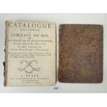 Catalogue raisonne des tableaux du Roy, 1752. Published Paris, De L'Imprimerie Royale. A French