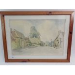 Montague Webb - watercolour 'On the Road the Gloucester', 35cm by 52cm