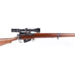 (S1) .303 'Fulton Regulated' Enfield No.4 Mk1 bolt action rifle dated 1943, in military