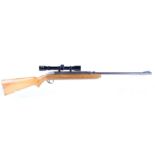 .22 BSA Airsporter underlever air rifle, mounted 4 x 32 Viking scope, nvn [Purchasers Please Note: