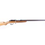 (S2) Early .410 Webley & Scott bolt action single 25½ ins barrel with bead sight, 2½ ins chamber,