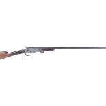 (S2) .410 semi hammer by S. R. Jeffery & Son (Guildford), 30 ins sighted barrel, folding side