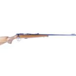 (S1) .22 CZ BRNO 452-2E bolt action rifle, 25 ins crew cut barrel (rear sight removed), receiver