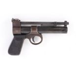 .177 Webley Junior air pistol, open sights, no. 86 [Purchasers Please Note: This Lot cannot be