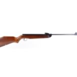 .22 Webley Vulcan Mk1 break barrel air rifle, open sights, no. 900019 [Purchasers Please Note: