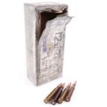 (S5) 40 x 12.7 x 108mm Russian API rounds in original tin [Purchasers Please Note: Section 5
