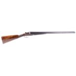 (S2) 12 bore sidelock ejector by C. Andrews, 28 ins barrels inscribed 1 C.E. ANDREWS 5-6 GREAT