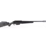 (S1) .223 (Rem) Tikka T3 bolt action stalking rifle, 20 ins threaded barrel with fitted muzzle