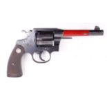 (S5) .45(Lc) Colt New Service double action revolver, 5½ ins sighted round barrel (partially over