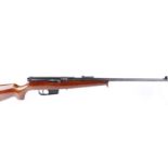 (S1) .22 Voere self loading rifle, 21½ ins barrel, hooded blade and ramp sights, two 10 shot