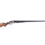 (S2) 12 bore sidelock non ejector by Thomas Bland & Sons, 28 ins sleeved barrels, ¾ & ¾, the rib