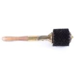 25 pdr brass mounted barrel/chamber brush