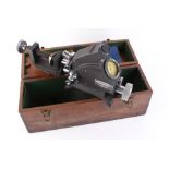 'Warman' Penetrascope portable hardness testing machine, Model A.5 No. 314 in mahogany case with