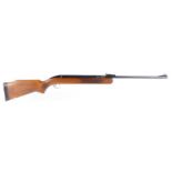 .177 BSA Airsporter S under lever air rifle, open sights, rubber butt pad, no. EP00553 [Purchasers