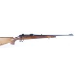 (S1) .243 (Win) BSA bolt action rifle, 22½ ins barrel with blade and leaf sights, action mounted