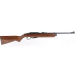 .177 Crosman Model 1077 Co2 repeater air rifle, open sights, wooden stock, no. 506110058 [Purchasers