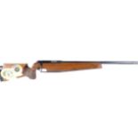 (S1) .22 Anschutz Match 54 bolt action target rifle, 26 ins heavy barrel, adjustable match