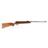 .22 BSA Meteor MkI break barrel air rifle, open sights, scope slots, no. T45357 [Purchasers Please