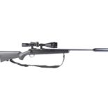 (S1) .22 Sako P04R bolt action rifle, 21½ ins threaded barrel (moderator available), two