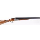 (S2) 20 bore boxlock ejector by Zabala, 27½ ins barrels, ic & full, concave top rib with bead sight,