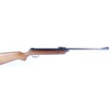 .22 BSA Meteor break barrel air rifle, adjustable open sights, no. WE6886 [Purchasers Please Note: