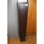 3 gun steel security cabinet, h.53 ins x w.7¾ ins x d.8 ins, twin locks with one set of keys