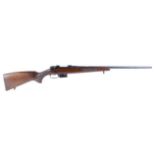 (S1) .222 (Rem) CZ BRNO 527 bolt action rifle, 24 ins threaded barrel (sights removed), 5 shot