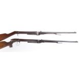 .177 BSA Imp. Mod. D Lincoln Jeffries type air rifle, no. 24538; .177 BSA Lincoln Jeffries type