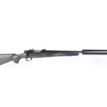(S1) .22-250 Howa 1500 bolt action rifle, 24½ ins threaded barrel (over barrel moderator available),