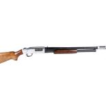 (S5) 12 bore Mossberg ATP8 pump action, 3 shot (RM 90), 21½ ins barrel with Cutts